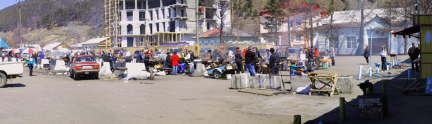 Markt in Listwjanka