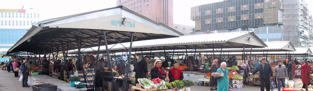 Markt in Novosibirsk